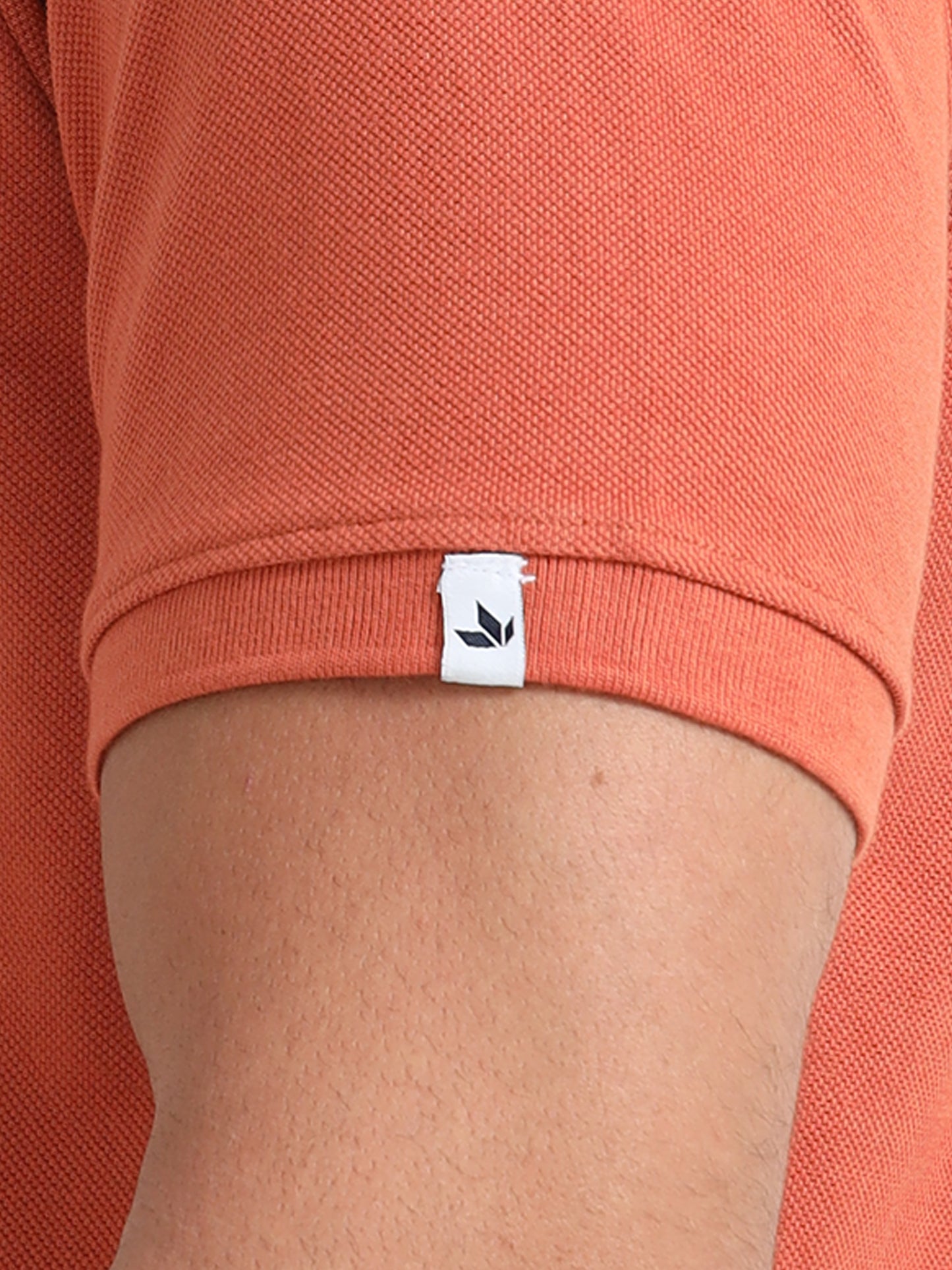 Men's Cotton Coral Polo T-shirt