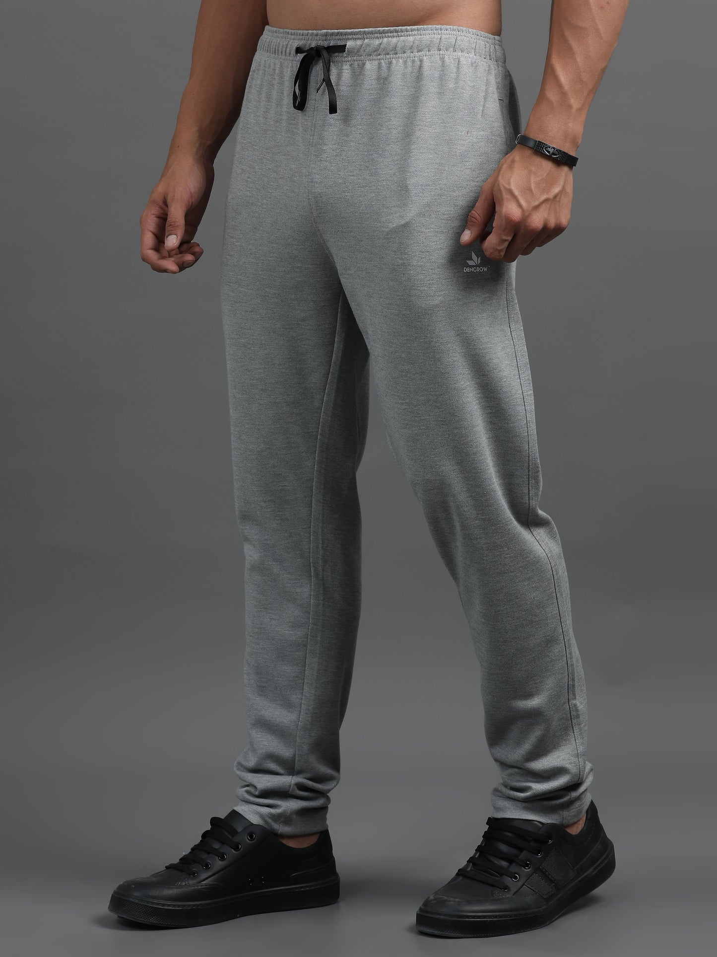 Men's Cotton Rich Cement Grey Track Pants