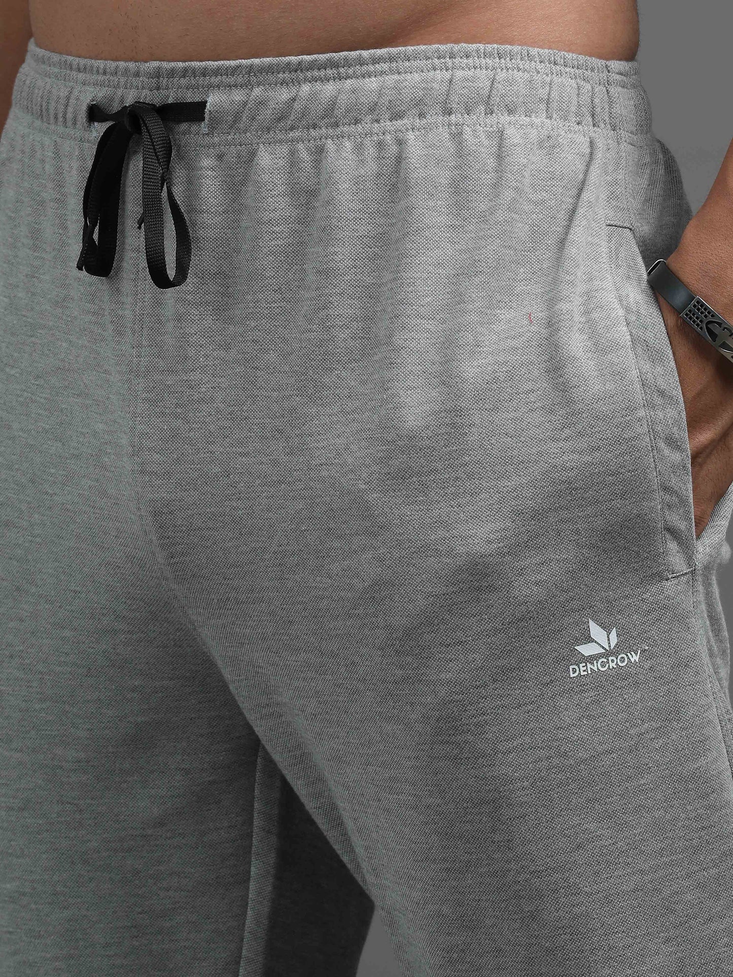 Men's Cotton Rich Cement Grey Track Pants