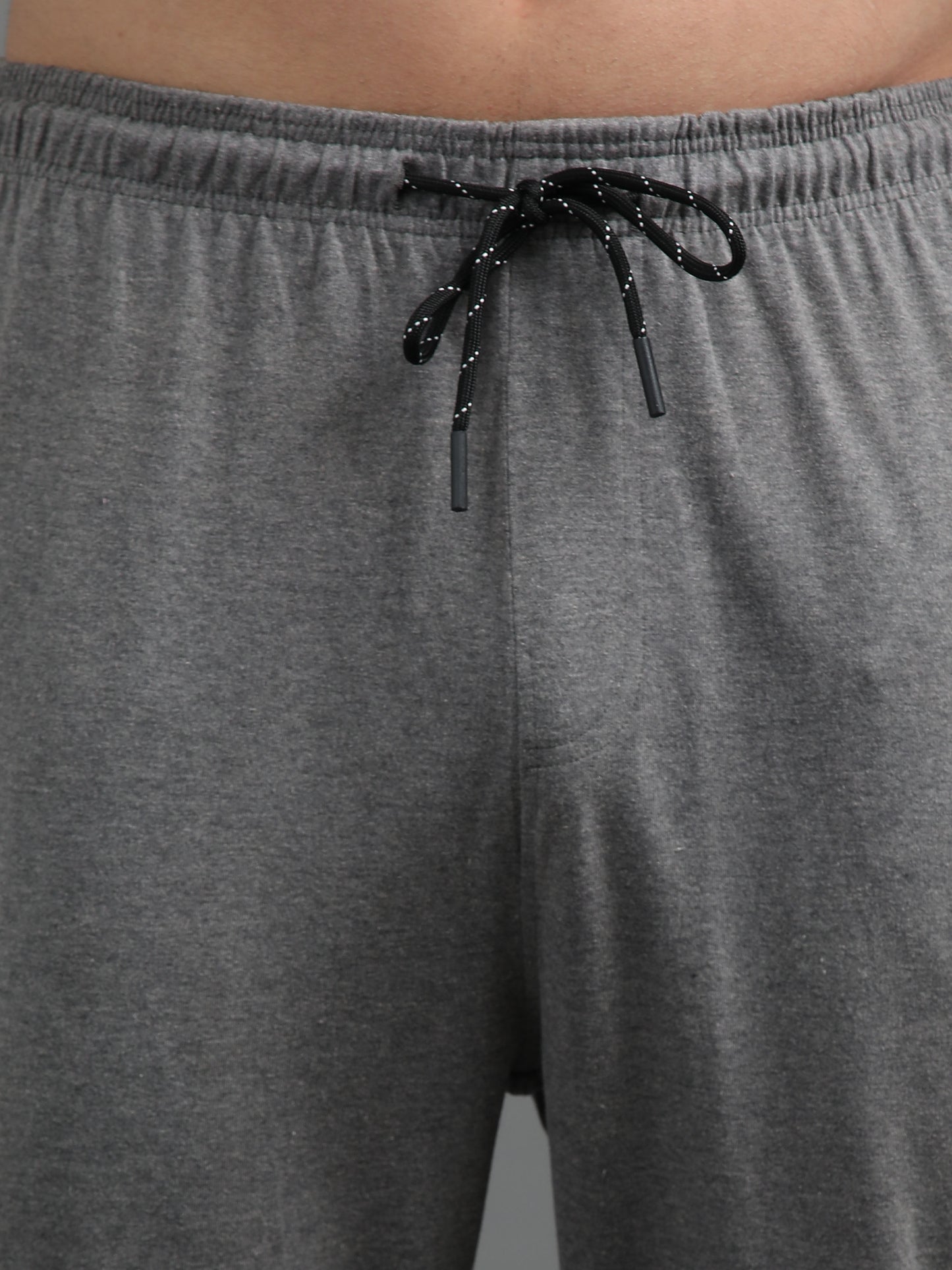 Men's Cotton Rich Stone Grey Track Pants