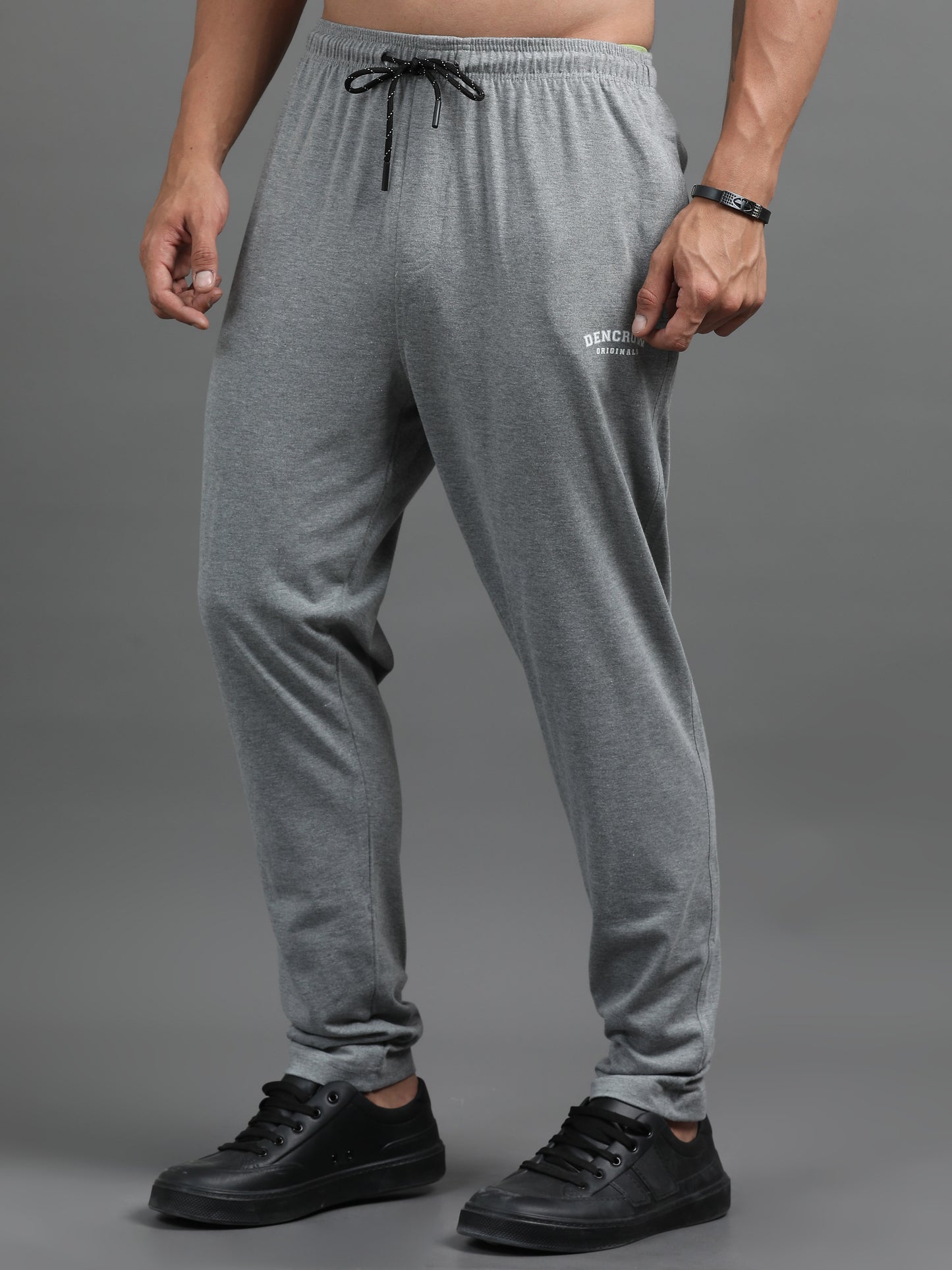 Men's Cotton Rich Light Grey Track Pants