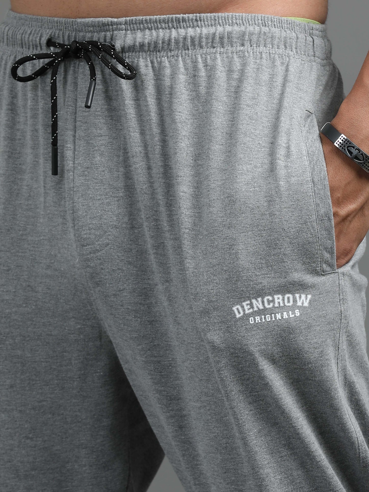 Men's Cotton Rich Light Grey Track Pants