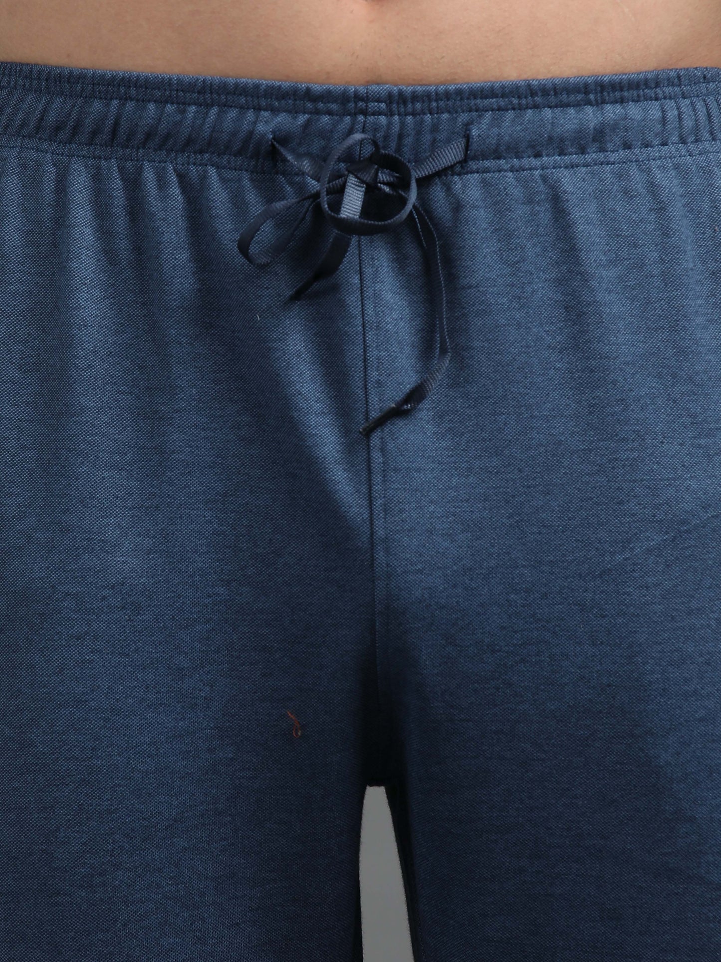 Men's Cotton Rich Navy Track Pants