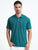 Men's Cotton Teal Polo T-shirt