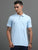 Men's Smart Fit Sky Blue Polo T-shirt